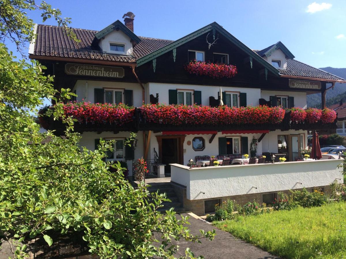 Gaestehaus Sonnenheim Mittenwald Dış mekan fotoğraf